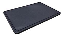 Tabla De Picar Grande De Corte 60x40x1,3 Profesional Negro Liso Negro
