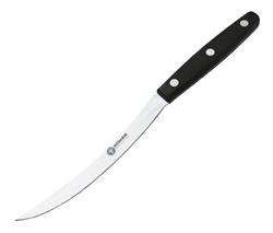 Cuchillo Tomatero Arbolito 12,5 Cm Hoja Curva Acero Inox Plateado