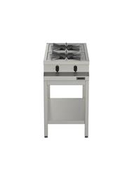 Anafe Brafh 50/100 2 Hornallas A Gas Acero Inox Vertical