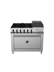 Cocina Industrial Brafh 1045 Acero Inox 4 Hornalla