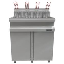 Freidora Automatica Brafh 72lts Alta Recuperacion Acero Inox Plateado