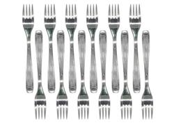 Tenedor Mesa Bariloche Rayado Ac. Inox Guadix Pack