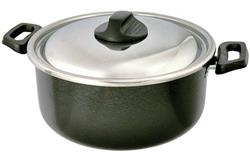 Cacerola Guadix Antiadherente 22cm Guadixflon 4lts Con Asas