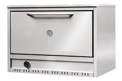 Horno A Gas Acero Inox Semi-industrial Corbelli 90cm Plateado