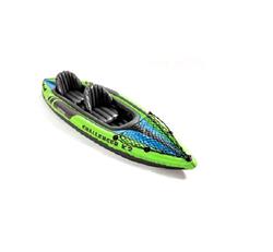 Kayak Inflable Intex Challenger K2 2 Personas Con Inflador Y Remos Aluminio 68306 351x76x38 Cm