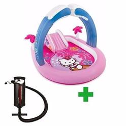 PLAYCENTER INTEX 57137 KITTY INFLABLE 211X163X121 CM CON INFLADOR