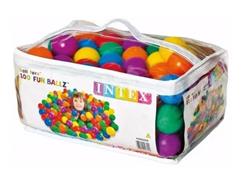 Pelotitas Plasticas Para Pelotero Pelotas 100 Unidades Intex