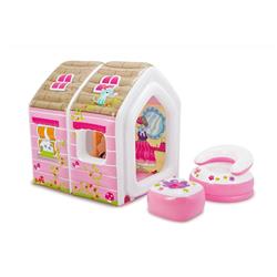 Casita Inflable Intex Princesa 124x109x122 Cm Con Inflador