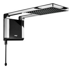 Ducha Eléctrica Lorenzetti Acqua Storm Electrónica Eco 6800w Negro Cromado 6.8 Kw