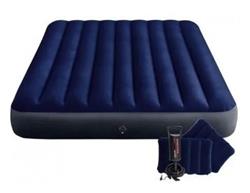 Colchon Inflable Intex Durabeam 2 Plazas Inflador 