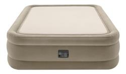 Colchon Inflable Electrico Termico Intex 152x206x51 64478 Beige/gris