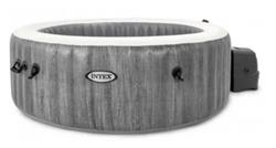 Spa Inflable Jacuzzi Intex 28440 Burbuja Terapia Grey Wood