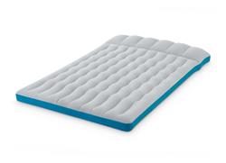 Colchoneta Inflable Camping Intex 127x193x17cm 2 Plazas Gris