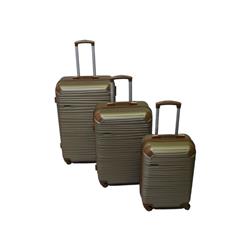 Set De 3 Valijas Rigida Abs Northtiger Traful 4 Ruedas 360°