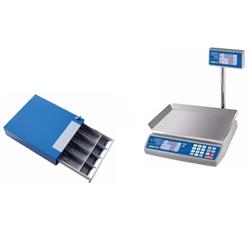 Combo Balanza Novel 30kg + Gaveta 4 Divisiones Lipari