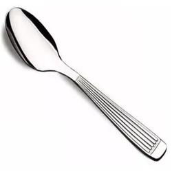 Cuchara Cafe Acero Inoxidable Lypsa Rayado Pack X12 Plateado