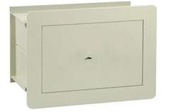 Cofre Tesoro Empotrar Roica Ranura Cerradura 20x30x18 Cm Beige