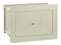 Cofre Tesoro Para Empotrar Roica Cerradura 20x30x18 Cm Beige
