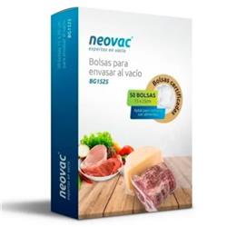 Bolsa Para Envasar Al Vacio Gofrada Neovac 15x25 Cm X 50 Uni