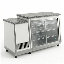 VITRINA MOSTRADOR 1,70 MT EQUIPADA SAN AGUSTIN 