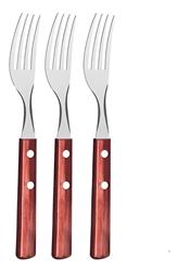 BLISTER X 3 TENEDOR DE MESA POLYWOOD TRAMONTINA