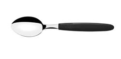 Cuchara Te Tramontina Ipanema Mango Plastico X 12 Unidades Negro
