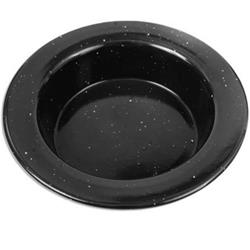 Set 3 Platos Enlozado Hondo Chacarero 24cm Cocina Lozafer Negro Chacarero Hondo