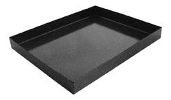 Asadera Chapa Enlozada Reforzada 35x45x5 Cm Lozafer Negro