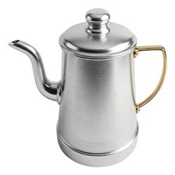 CAFETERA ALUMINIO ASA BRONCE 3/4 LTS MENAJE EL SIGLO