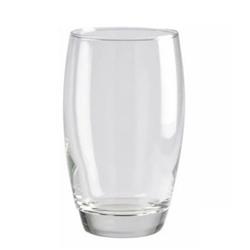 Vaso Vidrio Dubai Alto Cristar 435cc Pack X6 Transparente