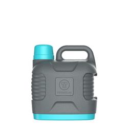 Super Termo Termolar Bidon 5 Litros Camping Isotermico Gris / Turquesa