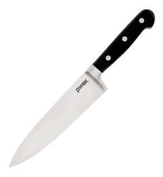 Cuchillo Cocina Pyrex Centurion Chef 20 Cm Inox Forjado Negro