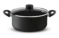 Cacerola Tefal Attrayant 20cm C/ Asas Teflon Antiadherente Negro