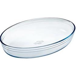 Fuente Asadera Oval Ovenware Le Cuisine 4lts 39 Cm Transparente