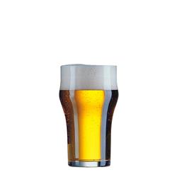 Vaso Cervecero Nonic 570 Ml Arcoroc X12u Color Transparente Blanco