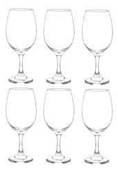 Set De 24 Copas Cristar Chianti Agua Rioja 386ml Blanco