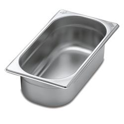 Fuenton Bandeja Gastronorm Gn 1/3 100 Mm Tramontina Acero Plateado