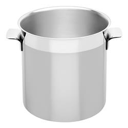 Balde Champagne Tramontina Botellas Acero Inox 18 Cm - Phantom Gray - Liso