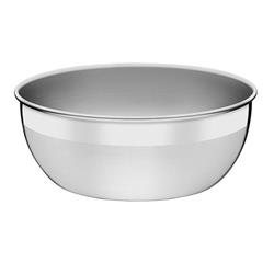 Bowl Redondo Acero Inox 18 Cm 1,6 Lt Tramontina Freezinox Plateado