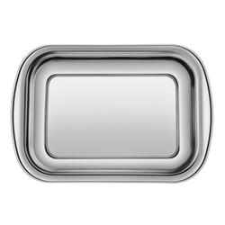 Bandeja Asadera Ac. Inox. 29x19 Cosmos Tramontina 61310/301 Plateado