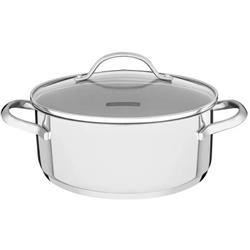Cacerola Olla C/ Asas 24cm 4,8 Lt Acero Inox Tramontina Una Inox