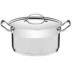 Cacerola Honda Tramontina Acero Profesional C/ Asa 28cm 8,4l - Inox