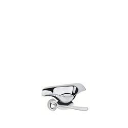 Set Salsera 190 Ml + Cuchara Ac. Inox Accesorios Tramontina Plateado