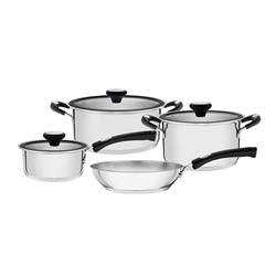 Batería De Cocina Ollas Tramontina 4 Piezas Solar Silicona Inox