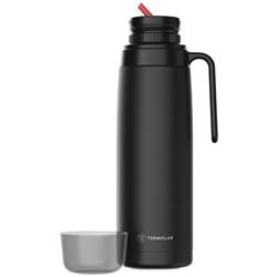 Termo Termolar Revolution Negro Acero Inox. Pico Matero Negro