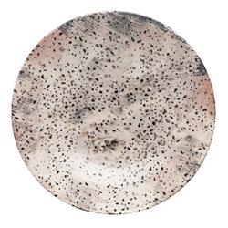 Set X 6 Plato Hondo 20 Cm Terrazo Cerámica Oxford Decorado Terrazzo