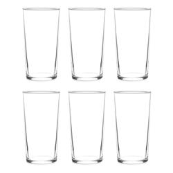 Set X6 Vaso Alto Vidrio Montecarlo Cristar 355cc