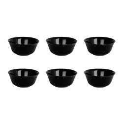 SET X 6 COMPOTERA LUMINARC CARINE NOIR 12 CM