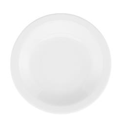 Set 12 Plato Hondo 23cm Ala Angosta Gourmet Porcelana Oxford Blanco I361.9001
