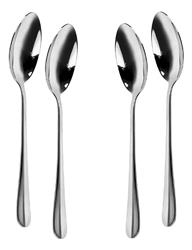 Set X 12 Cuchara De Mesa Kremer New York Silver 18,5 Cm Plateado